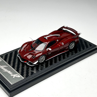 现货LCD 1:64 帕加尼 Pagani花雅Huayra R红碳合金汽车模型