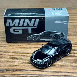 MINIGT 1:64 #958保时捷Porsche 911 Dakar 黑色 合金汽车模型