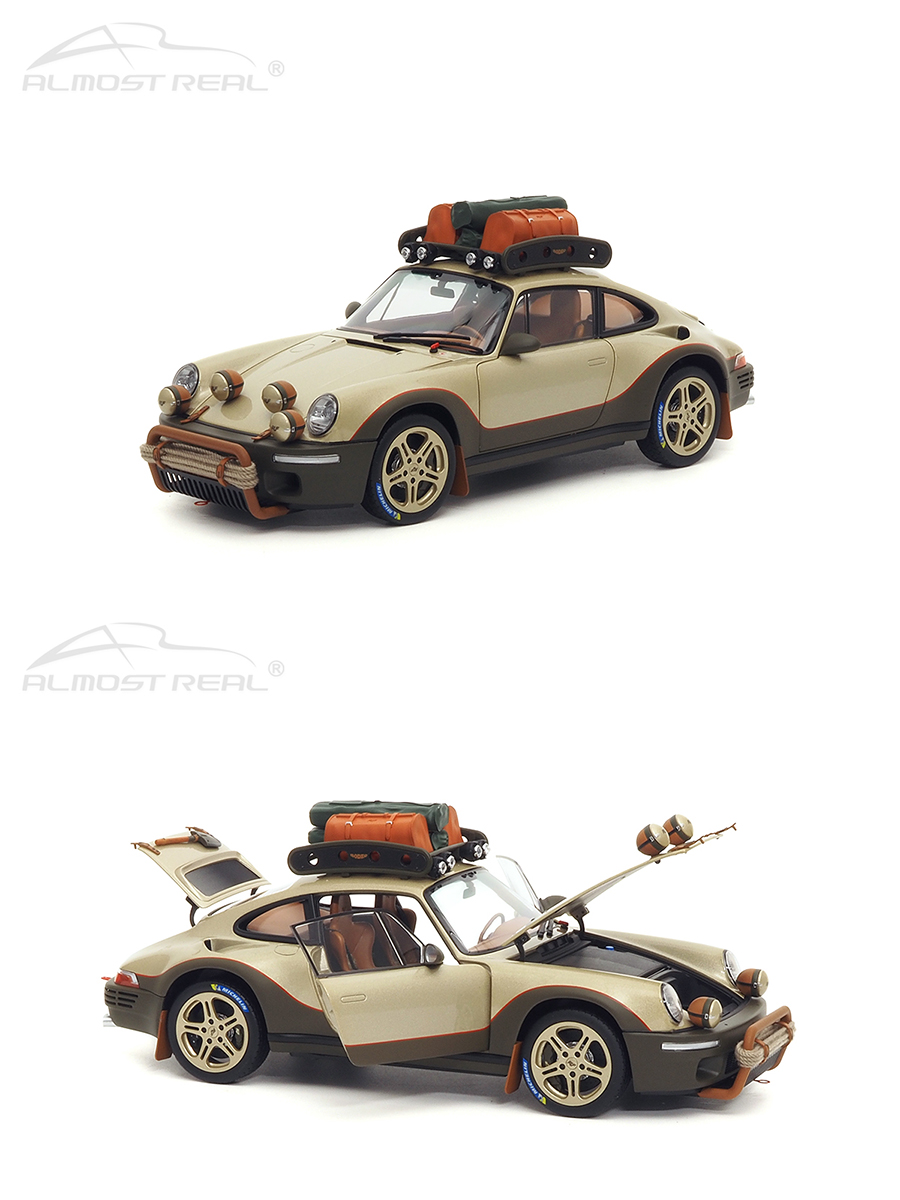 车模AlmostReal合金保时捷RUF18