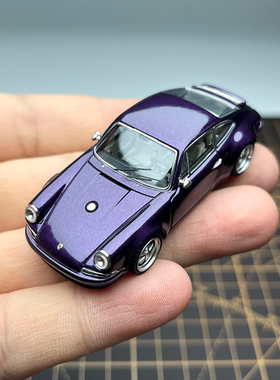 现货 Zincit 1:64 保时捷 911 964 singer Coupe 合金汽车模型