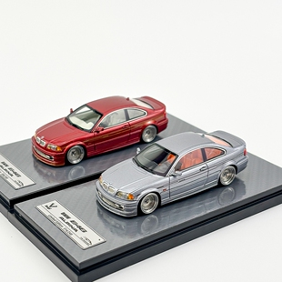 现货 YM1:64 宝马M3 MK4 E46 改装B3阿尔宾娜 树脂汽车模型