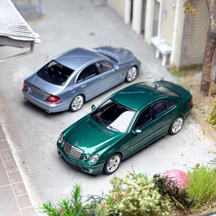 奔驰 E63 现货 W211 AMG 合金汽车模型 KINGMODEL