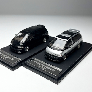 现货 Mortal 1:64 丰田 大霸王 TOYOTA PREVIA 合金汽车模型