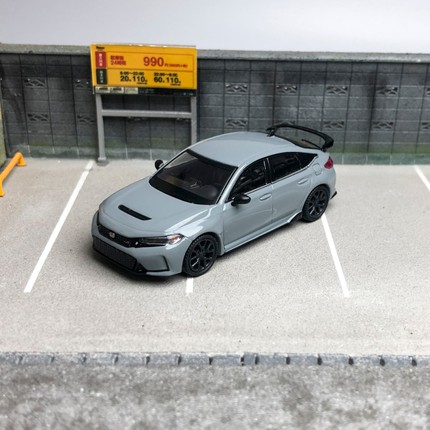 MINI GT 1:64 本田 思域 Civic Type R Sonic 合金汽车模型 收藏