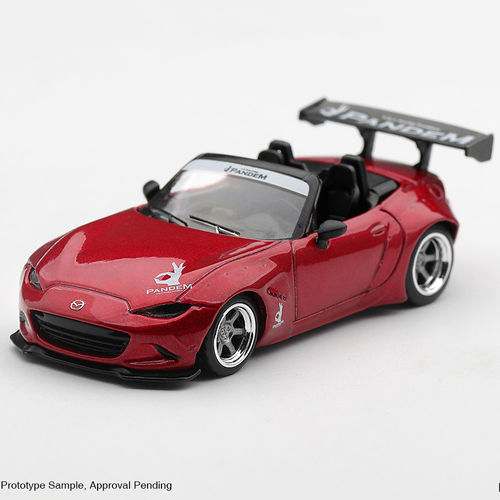 MINIGT 1:64 #1367 马自达 MX5 敞篷 红色 合金汽车模型