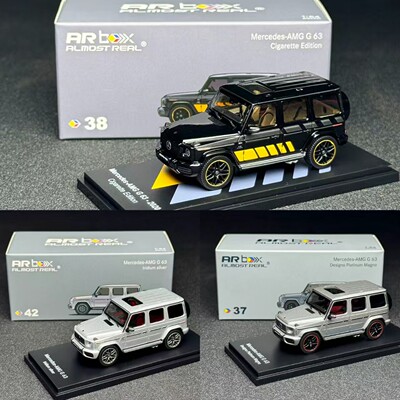 AR Box almost real 1:64 奔驰G63AMG 2019 大G 合金汽车模型收藏