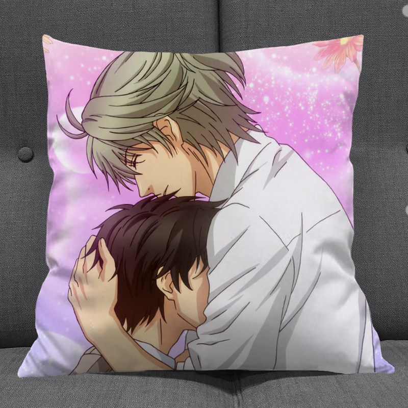 super lovers超级恋人腐女动漫周边抱枕定制海棠晴零帅哥靠枕现货