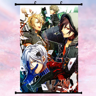 失忆症动漫周边海报全员帅哥健人斗真挂画卷轴可卷曲收藏壁画现货