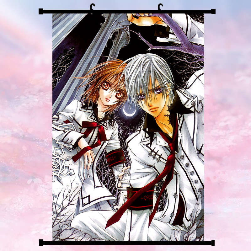 吸血鬼骑士同人海报玖兰枢优姬锥生零动漫周边卧室装饰壁画现货