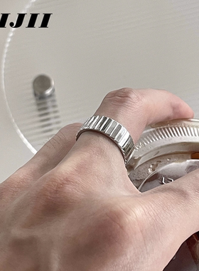 【链界LIJII】极简系戒指 断裂设计时尚感小众百搭男女同款戒指