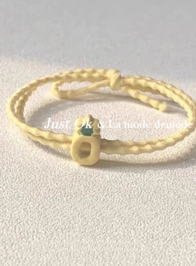 可爱小菠萝发圈小清新少女马尾发绳头饰卡通水果头绳女儿童头绳