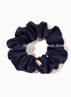 韩系简约真丝大肠发圈ins肥肠圈高级感发绳法式气质头绳女不伤发