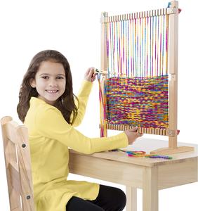 儿童织布机幼儿园手工制作编织机