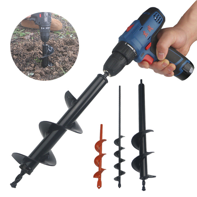 地钻配套充电手电钻螺旋杆钻头花园种菜种花草钻土打坑机地钻钻头,鲜花速递/花卉仿真/绿植园艺,其它园艺用品,淘宝优惠券,粉丝福利购,淘宝优惠卷