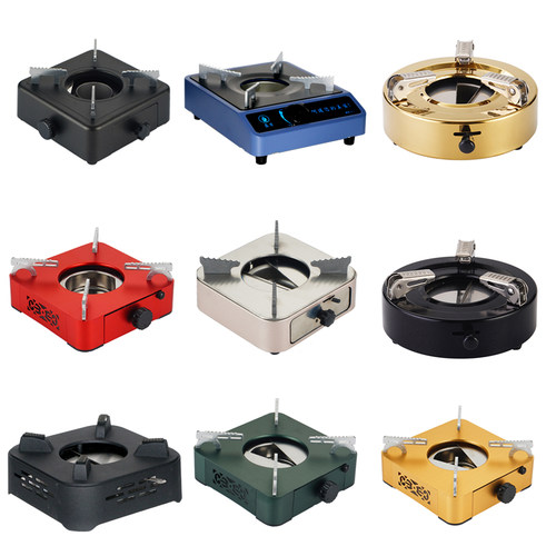 抽屉式酒精炉小火锅商用干锅炉子家用加热酒精炉座餐厅户外便携炉