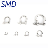 起重卸扣 弓型卸扣 M4M5M6M8M10M12M16 316不锈钢弓形卸扣 卸扣