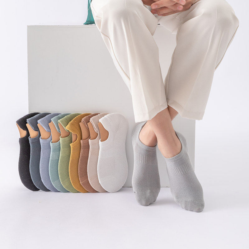隐形袜子男船袜夏季薄棉硅胶防滑不掉跟超浅口短袜透气吸汗低腰袜,女士内衣/男士内衣/家居服,船袜,淘宝优惠券,粉丝福利购,淘宝优惠卷