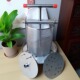 全不锈钢压蜜机榨蜡两用手拧网眼榨汁土蜂蜜养蜂工具过滤网 包邮