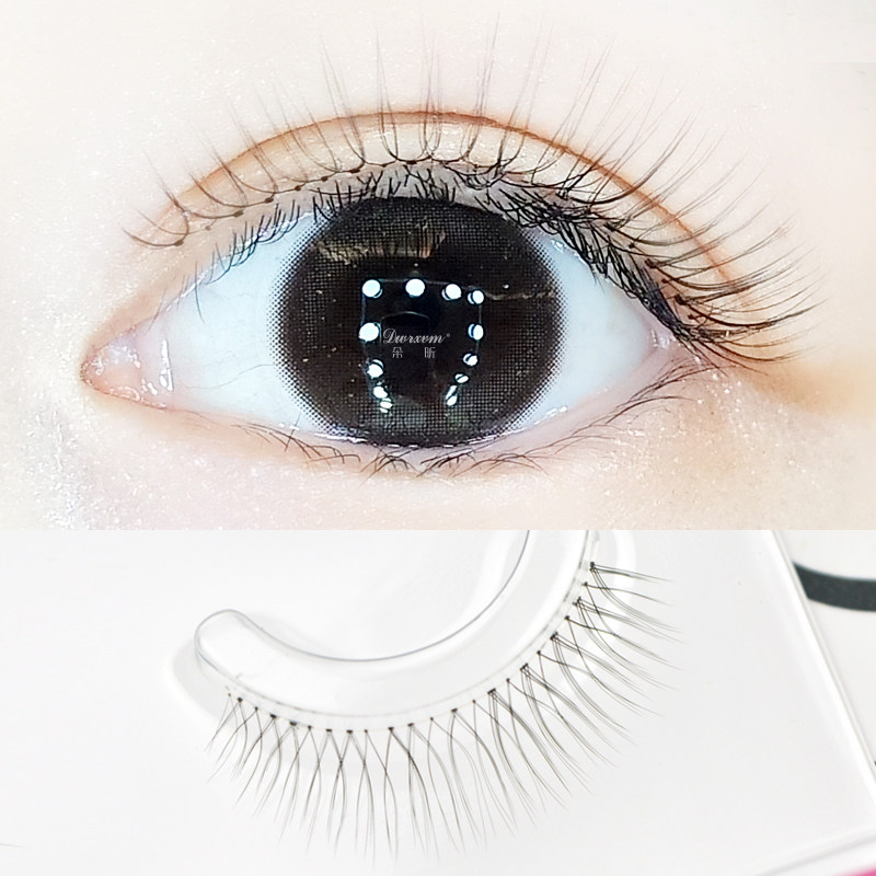 朵昕假睫毛手工柔软日系裸妆自然纤长交叉轻盈s102