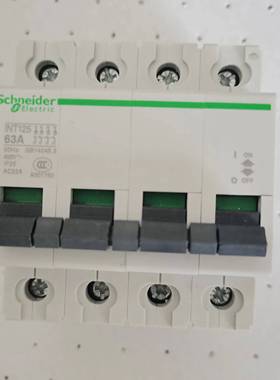 全新施耐德Schneider隔离开关MGN15093 INT125 100A 4P负荷断路器