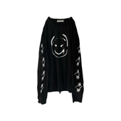 「秋冬福利」独家款 19s恶魔人像长袖 时间theend自主 undercover