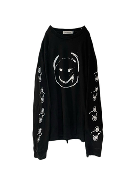 「秋冬福利」独家款 时间theend自主 undercover 19s恶魔人像长袖