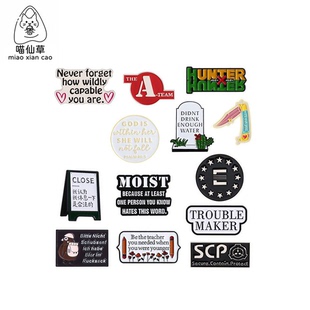 趣味英文语录金属徽章胸针我认为休息一下是合法的胸章衣服装饰品