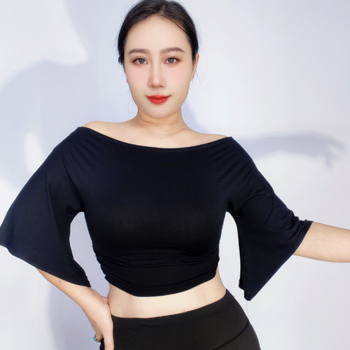 沐熙佳肚皮舞百搭上衣