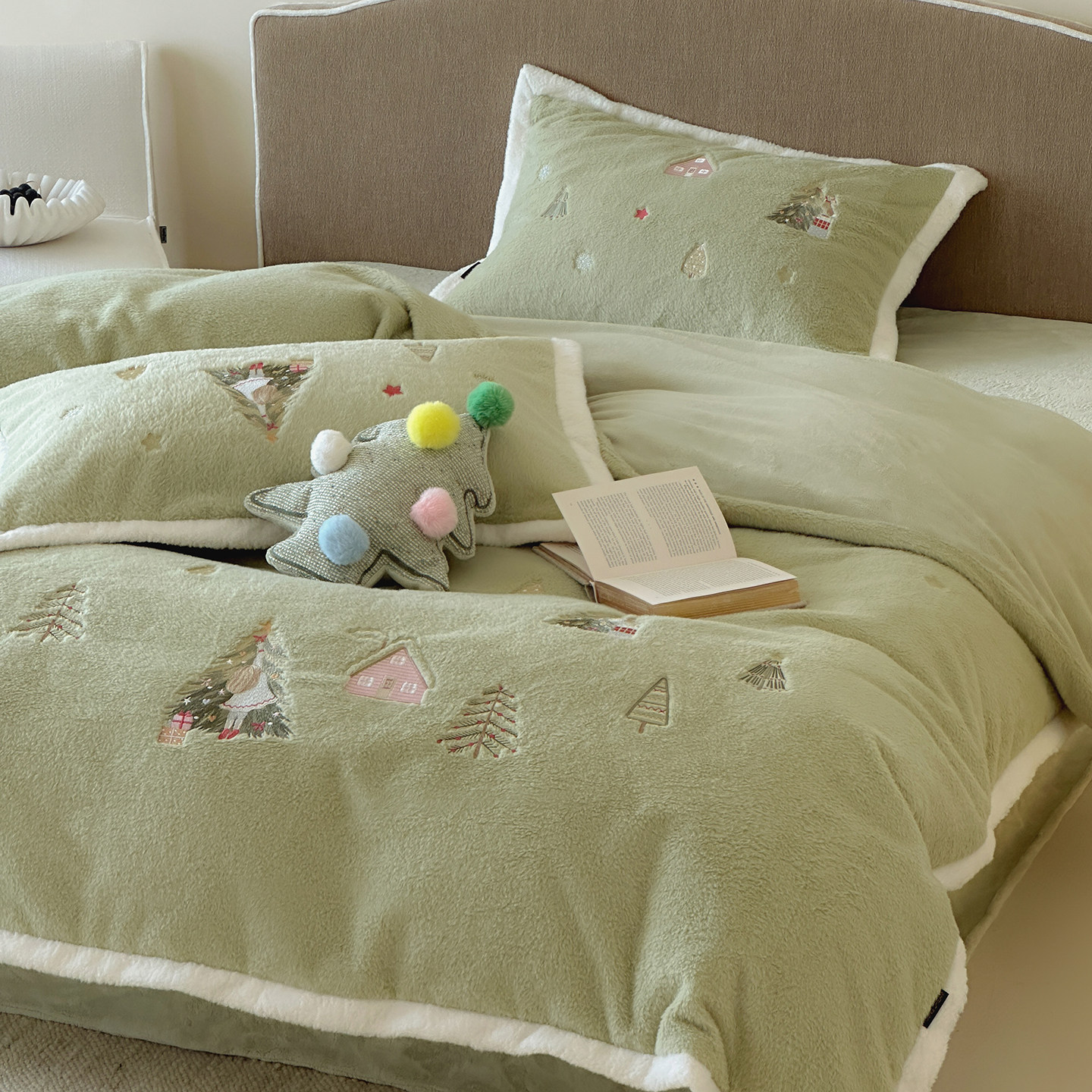 金喜鸟家纺童趣卡通可爱风被套加厚牛奶绒毛绒四件套冬季兔毛绒款,床上用品,床品套件/四件套/多件套,淘宝优惠券,粉丝福利购,淘宝优惠卷