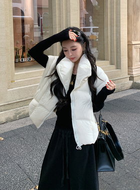 11/11 10AM  徐琳  轻羽绒立体领90白鸭绒可拆卸马甲面包羽绒服