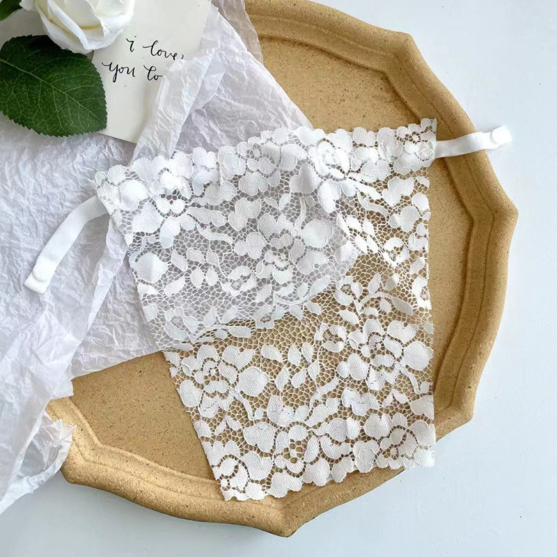 蕾丝防走光抹胸艾美丽同款女内搭