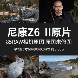 尼康Z6II原片原图RAW+JPG相机直出图片练习未修图参考素材高清图