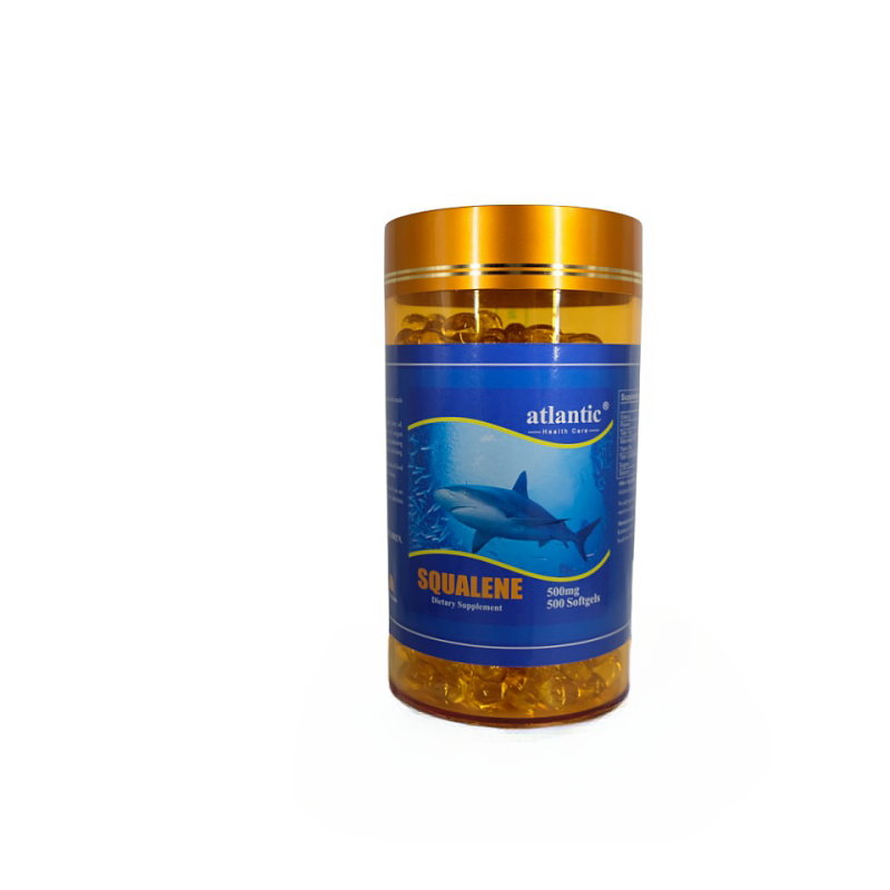 澳門代購 Atlantic鮫角鯊烯軟膠囊 500mg500粒 美国進口