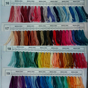 十字绣绣线包邮 配线 棉线 丝线手工绣花线  毕业设计艺术品用线