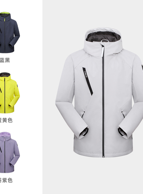 探路者软壳衣2024新款户外运动登山防风保暖功能外套TAEEBM80746