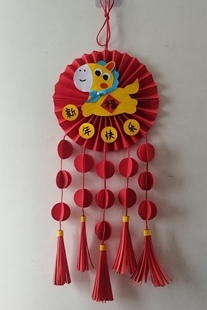 2026年新年礼物儿童元旦手工马款挂件幼儿园装饰挂饰