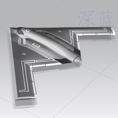 B-21隐身轰炸机三维模型文件
