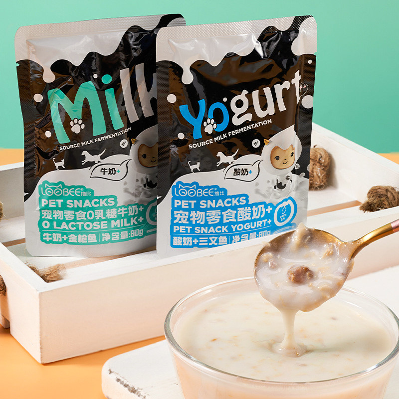 宠物零食奶加肉湿粮包羊奶酸奶