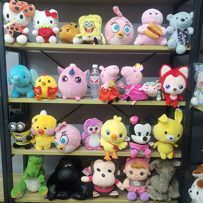 按斤机称毛绒玩具真礼人byj机抓地摊论斤婚抛撒库存玩偶娃娃公仔