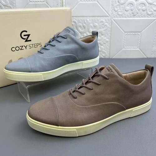 COZYSTEPS可至头层牛皮女板鞋