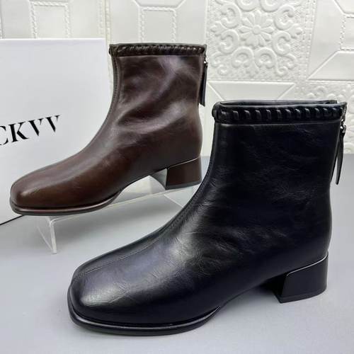 高品质新款时装通勤瘦瘦靴女短靴