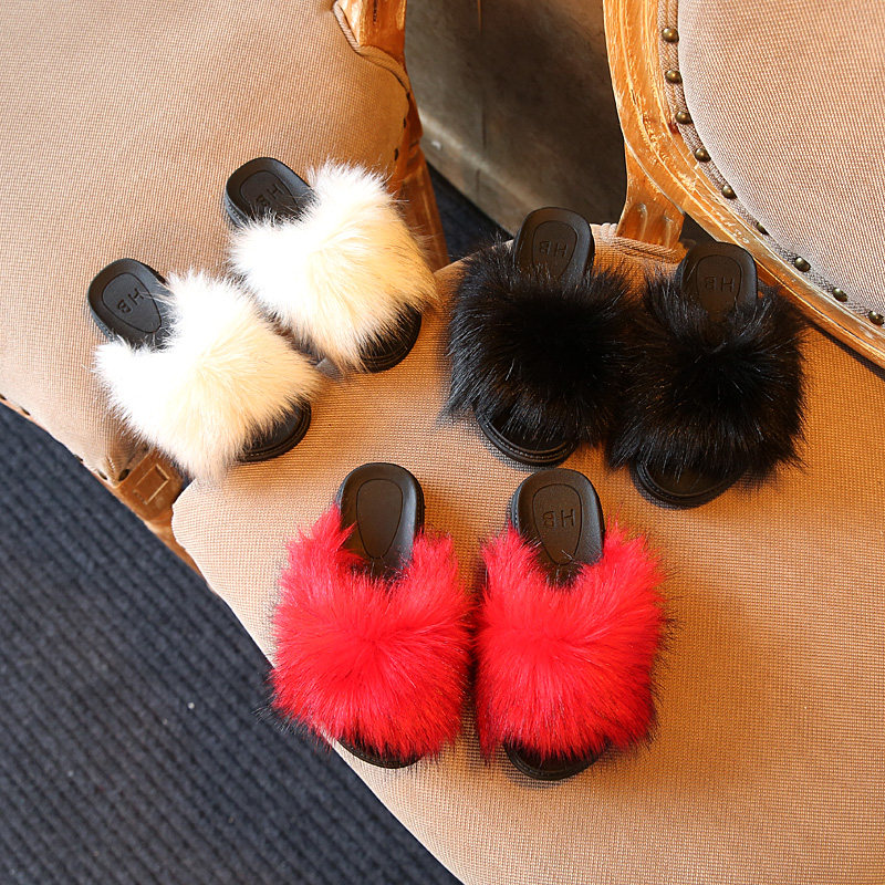 Chaussons enfants en autre pour hiver - semelle caoutchouc - Ref 1034190 Image 1