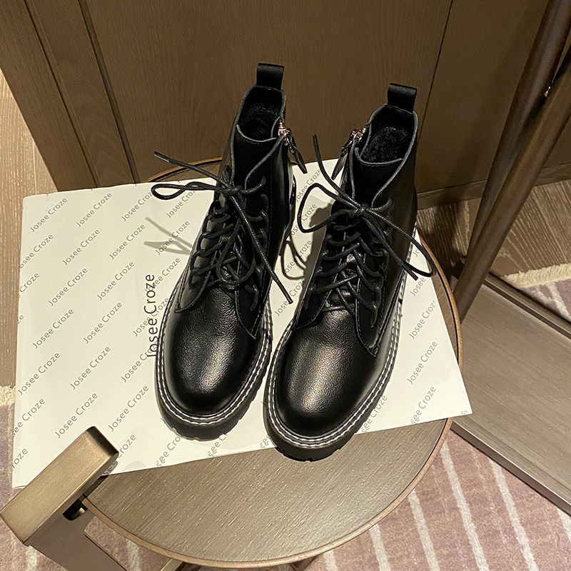 清仓真皮马丁靴19元包邮短靴靴子冬季短靴子低跟靴子清仓捡漏价,女鞋,马丁靴,淘宝优惠券,粉丝福利购,淘宝优惠卷