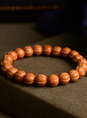 猴头鲨鱼背手串 10-14mm左右 存在瑕疵特价处理 CF286