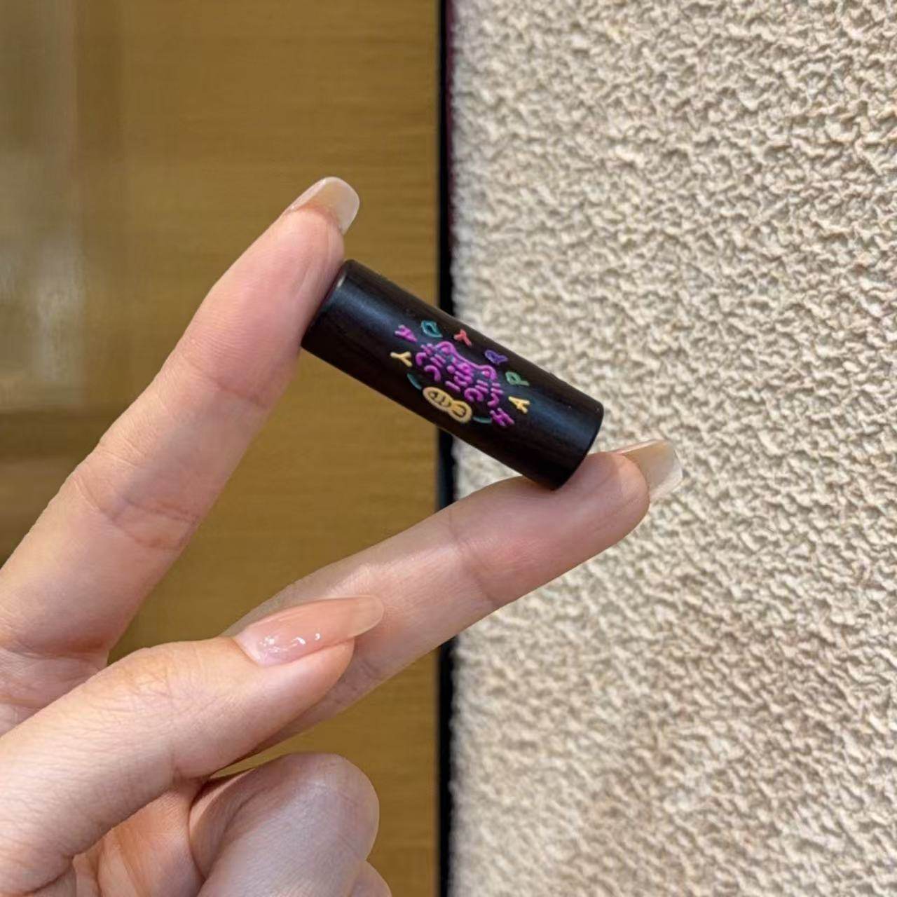 黑檀彩绘猫吃鱼二饼双孔款 diy佛珠配件手工编绳项链文玩 DM861,饰品/流行首饰/时尚饰品新,其他DIY饰品配件,淘宝优惠券,粉丝福利购,淘宝优惠卷