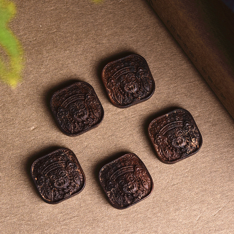 AGARWOOD ZAKIRAM 핸드 브랜드 스루 홀 액세서리 DIY 팔찌 목걸이 25*8.5MM TY530