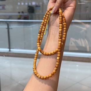 diy配件手绳项链手串文玩佛珠配饰 6mm DM262 黄金库克直切