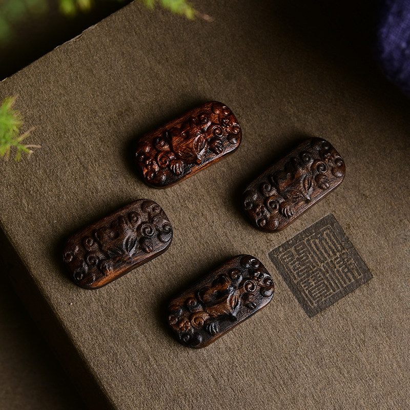 침향 구미호 손 브랜드 관통 구멍 DIY 멀티 원형 부처님 구슬 팔찌 CF451