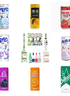 【24年产】韩国进口Lotte/乐天初饮初乐375ml瓶原味九尾狐烧酒