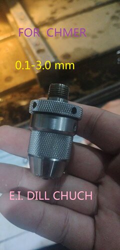 线切割配件 庆鸿FOR CHMER打孔机 夹头Chuck 精密夹头组0.1-3.0mm